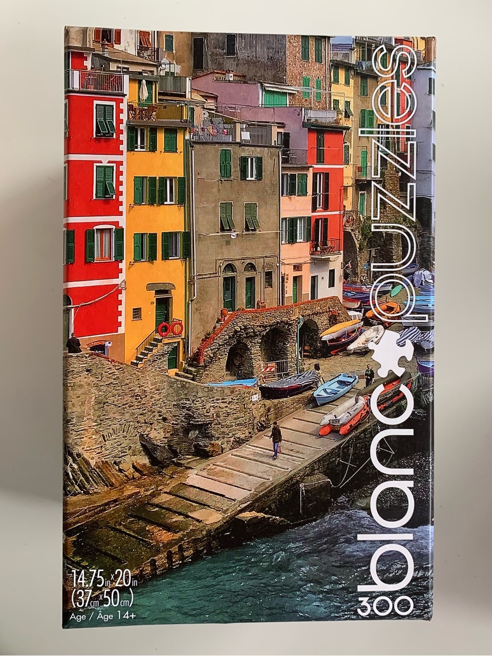 Blanc Buffalo Games Blanc Brights of Cinque Terre Italy jigsaw Puzzle 300 pieces